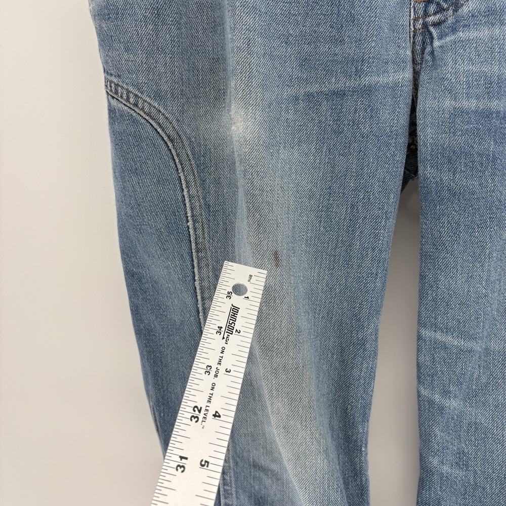 Rare Vintage 1970's Levi's Orange Tab Bell Bottom Jeans Disco Hippie Women 34X32 - Picture 6 of 12